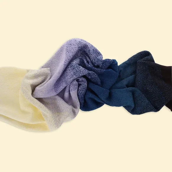 Duurzaam garen: Scheepjes Cotton Whirl in kleur 799 Blauwe bessen en vanille ijs