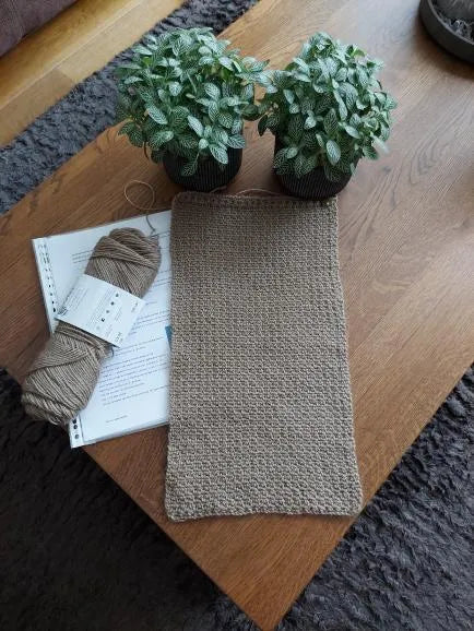 Haakpatroon sjaal Sophie