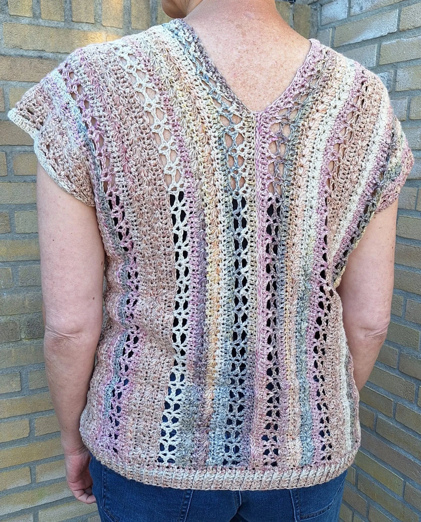 Haakpatroon zomertruitje Linea Pura