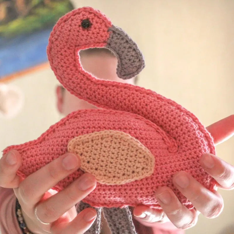 Haakpatroon flamingo Flo