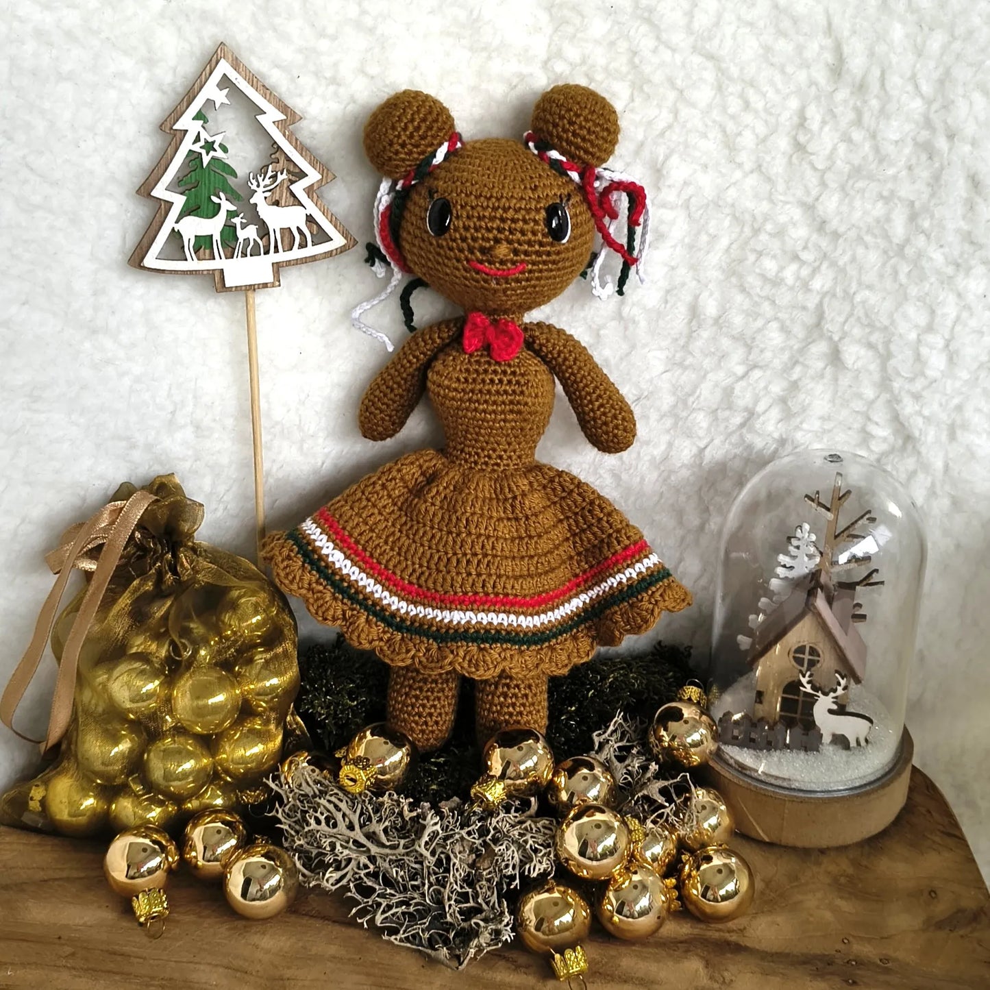 Haakpatroon Ginny Gingerbreadlady