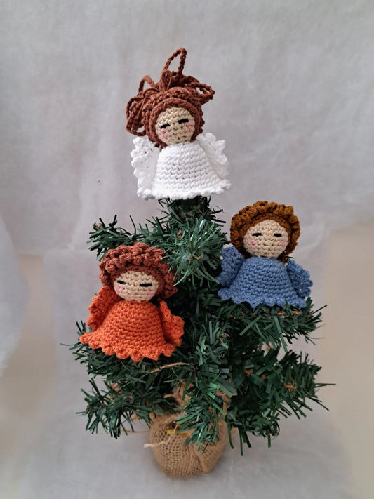 Haakpatroon kerst(b)engeltjes