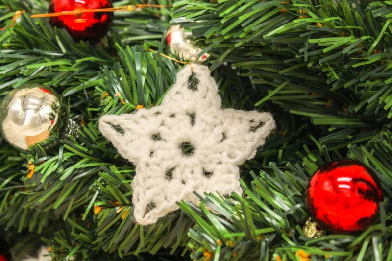 Haakpatroon kerstboomsterretje