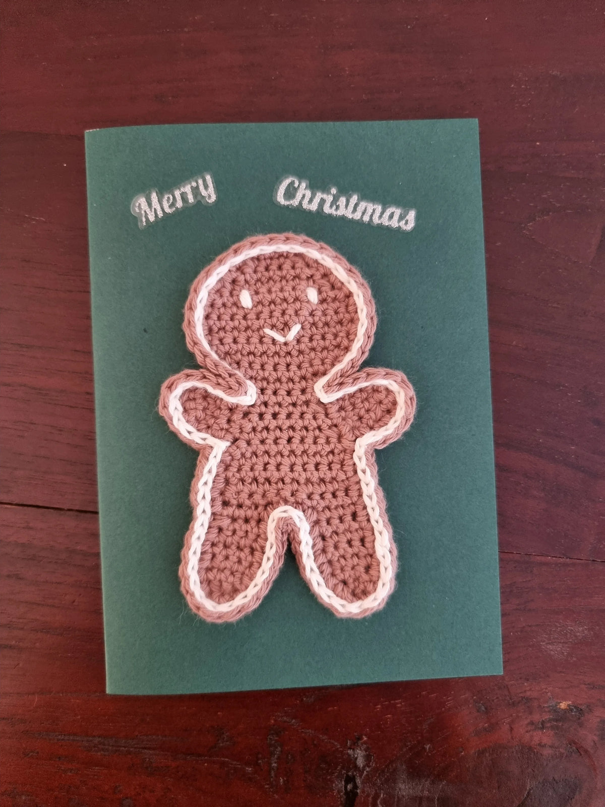 Haakpatroon kerstkaarten Traditional