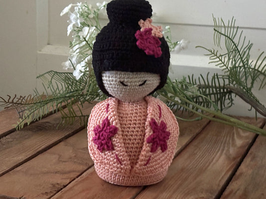 Haakpatroon Kokeshi doll