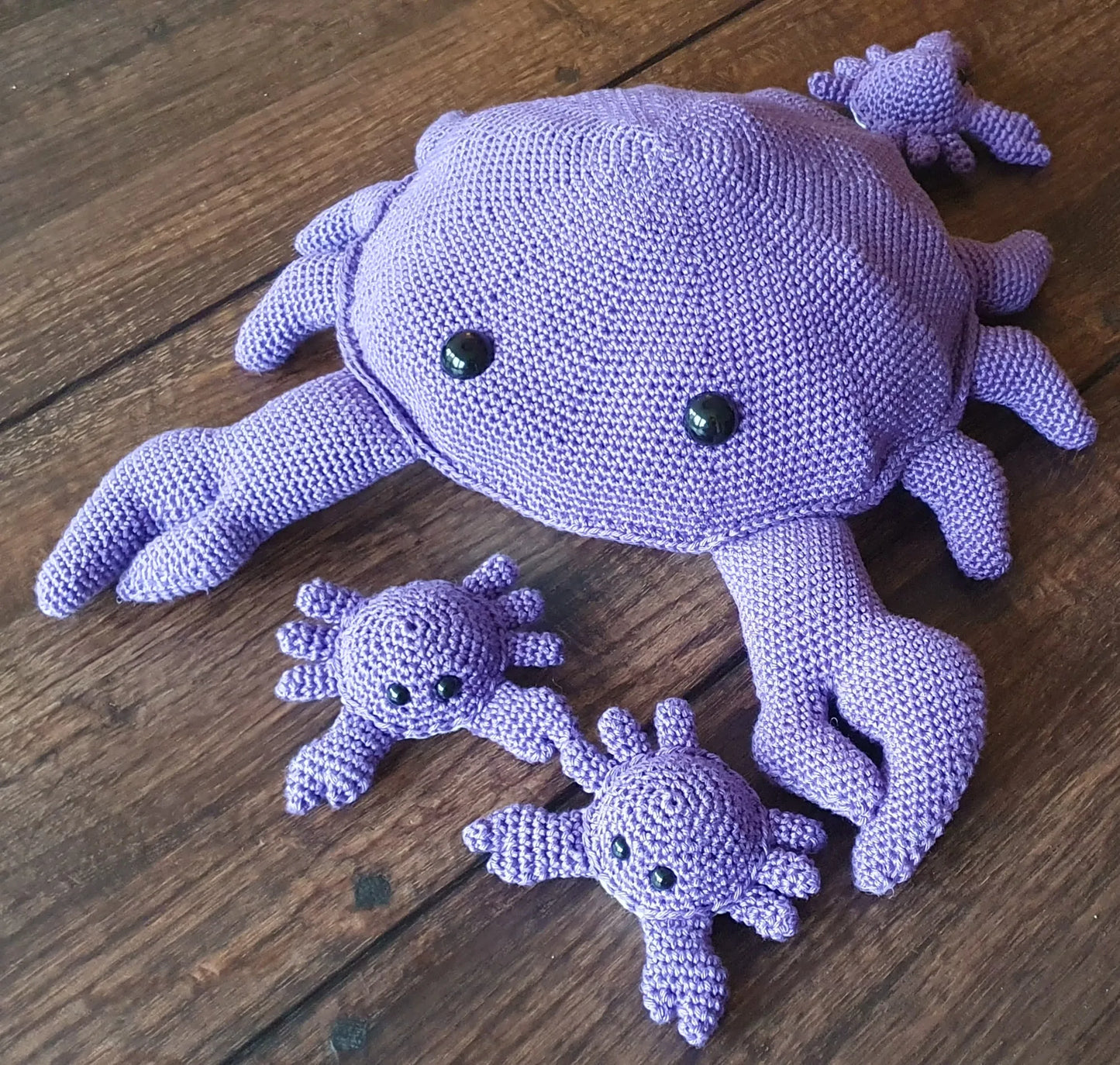 Haakpatroon memory spel Krab