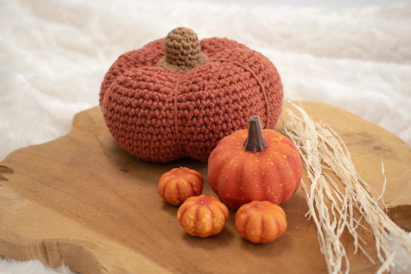 Haakpatroon pompoen Zucca