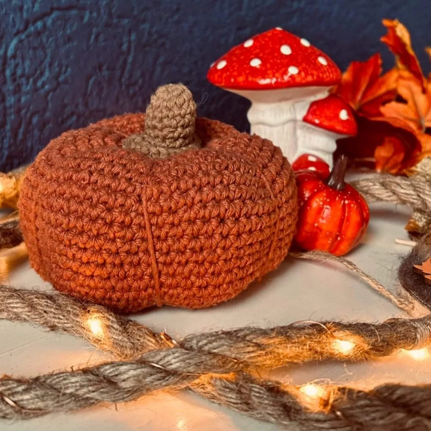 Haakpatroon pompoen Zucca