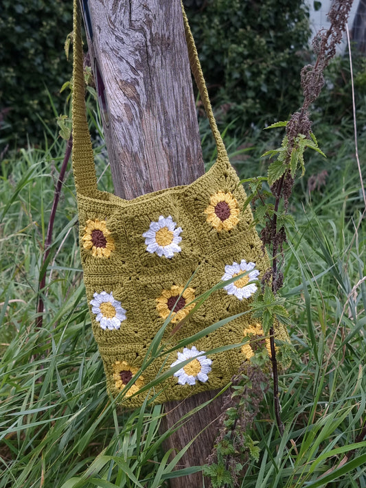 Haakpatroon tas Flora