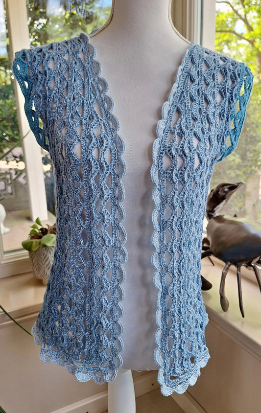 Haakpatroon vest Annabel