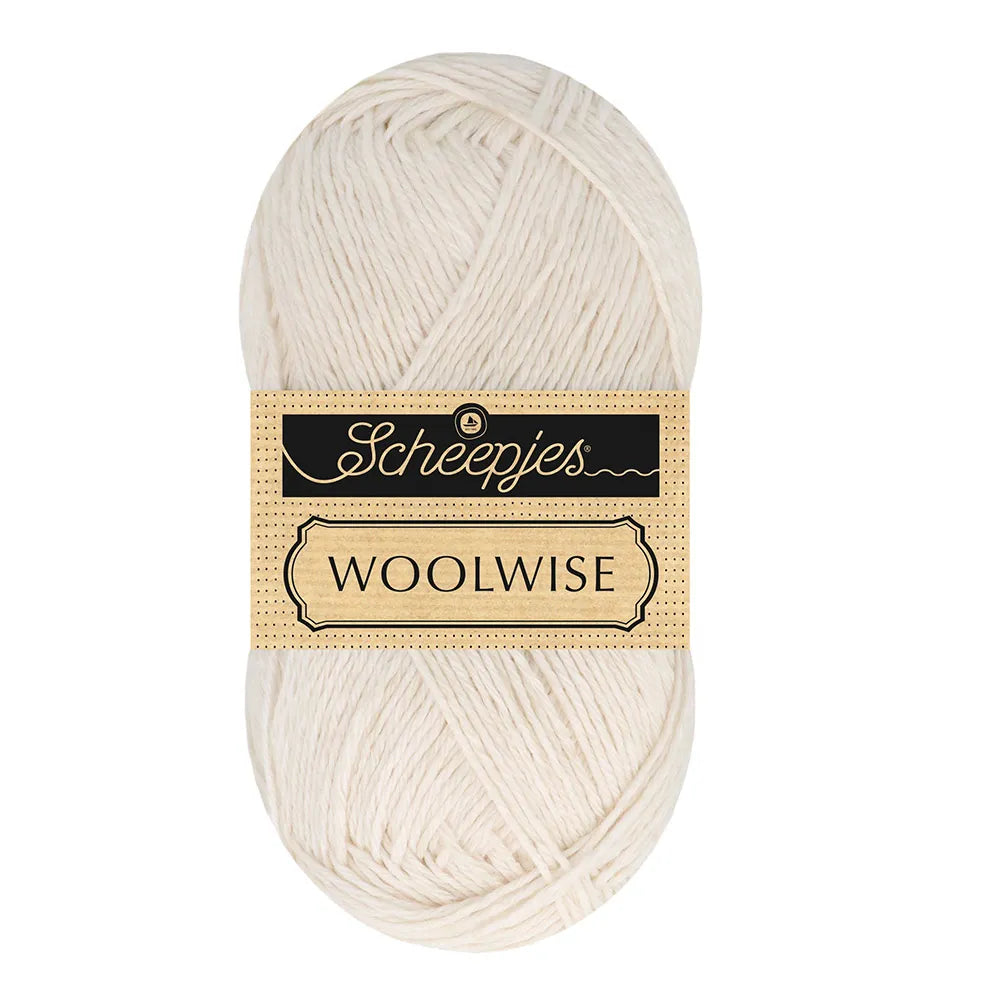 Duurzame wol: Scheepjes Woolwise in kleur 707 Naturel
