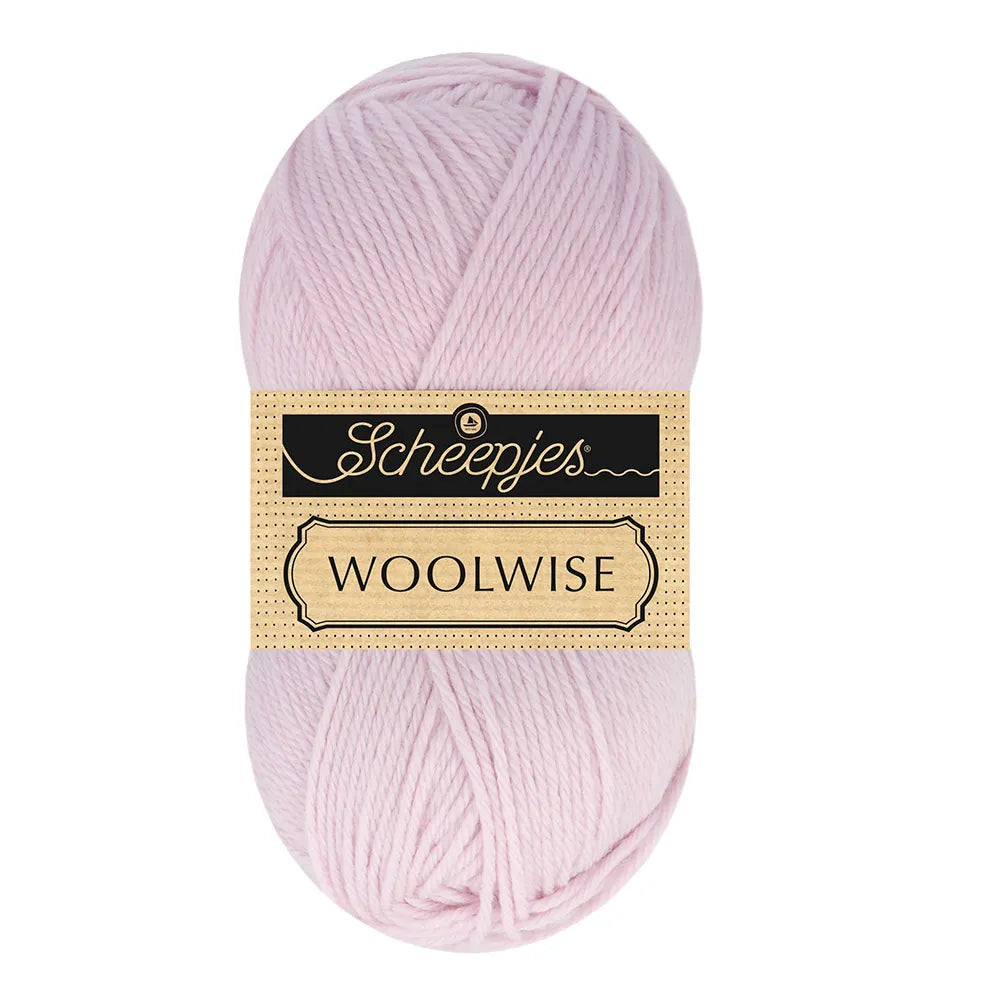 Duurzame wol: Scheepjes Woolwise in kleur 735 Licht paars