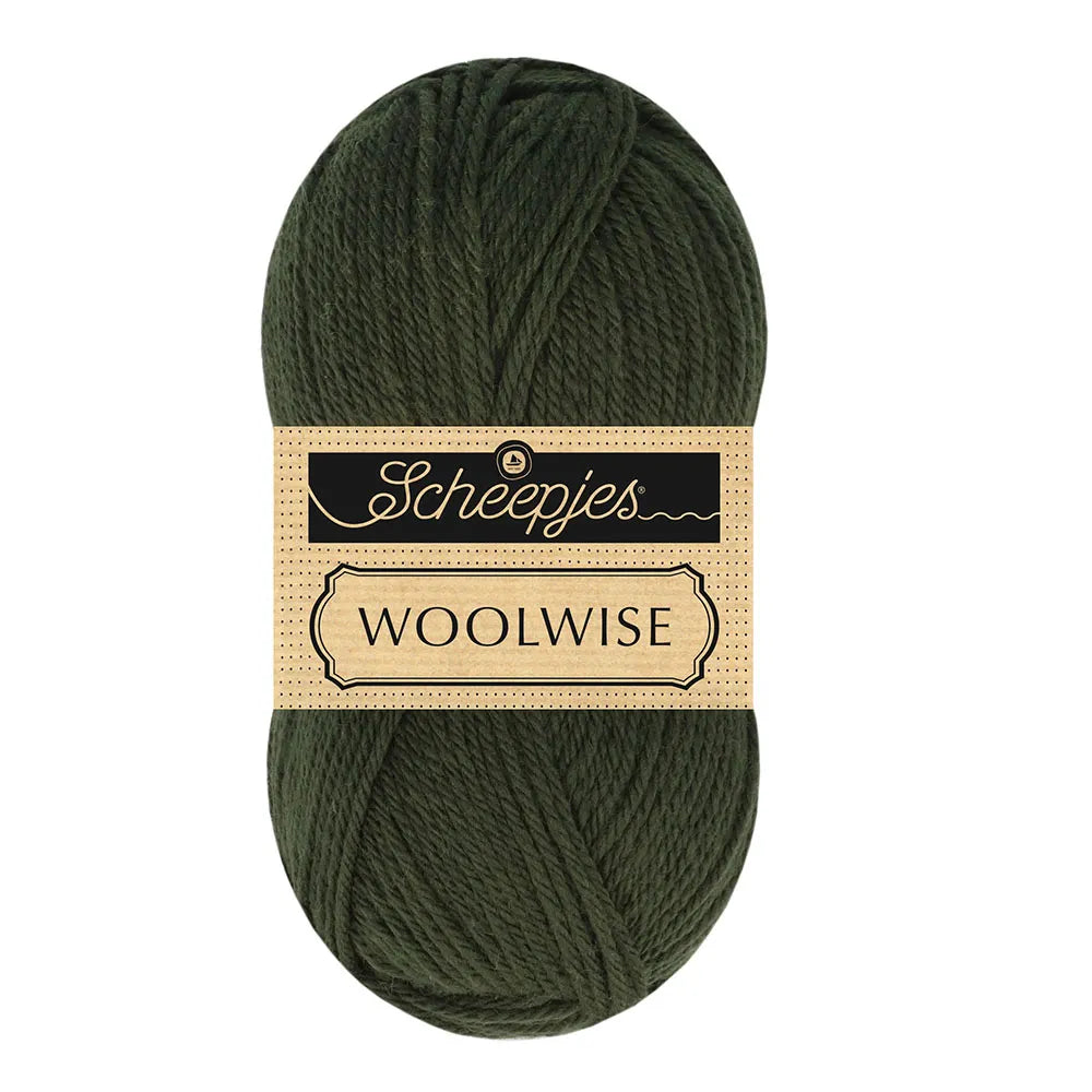 Duurzame wol: Scheepjes Woolwise in kleur 760 Salie groen